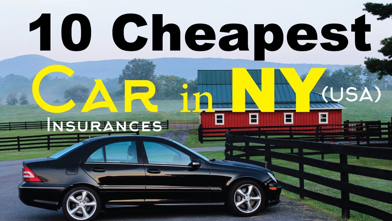 Top Cheapest Car Insurance Companies in NY (New York) USA - YouTube