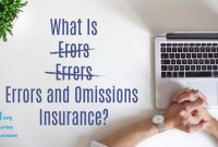 Errors and omissions insurance washington state